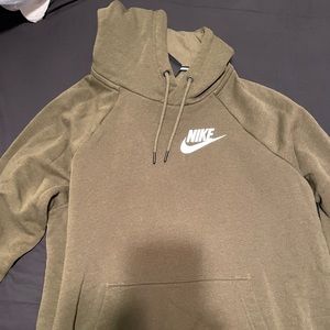 Olive green Nike sweatshirt